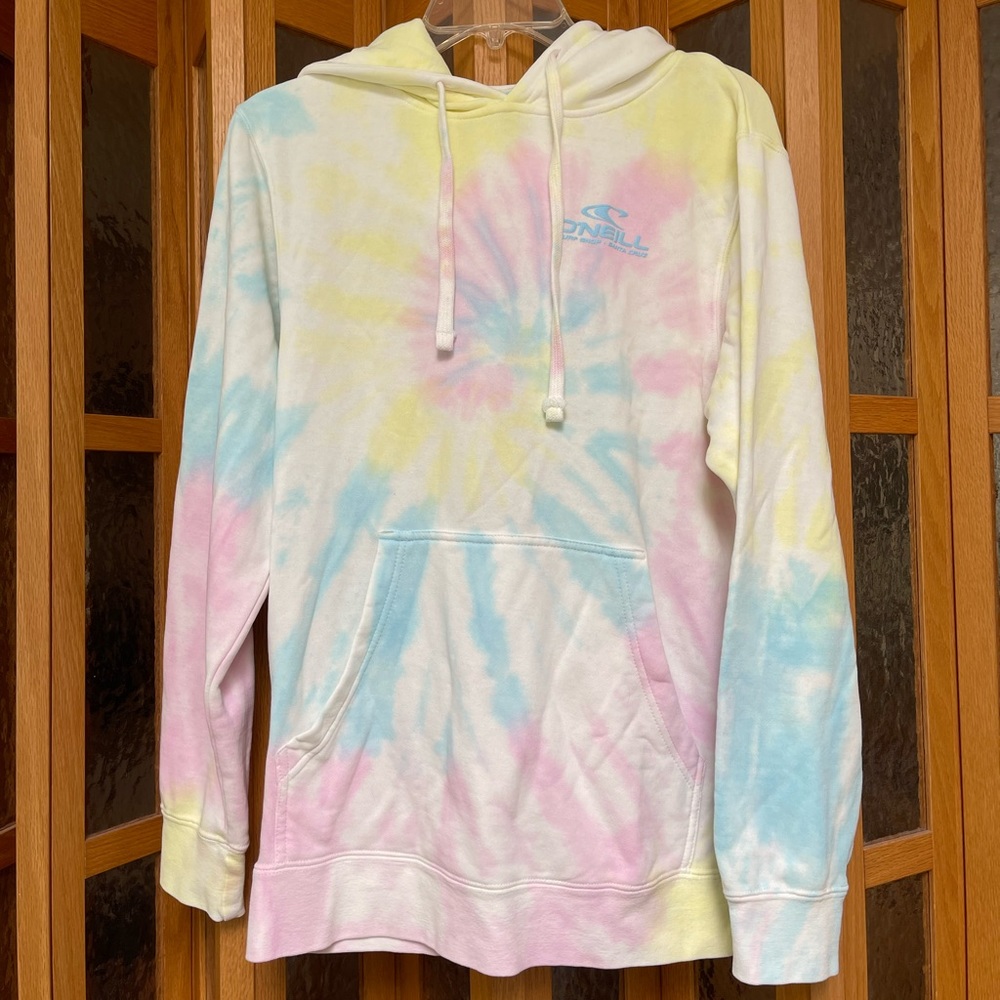 🌊💖 LIKE NEW PASTEL TIEDYE O’NEILL HOODIE 💖🌊